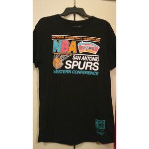 San Antonio Spurs Tee- Mitchell&Ness